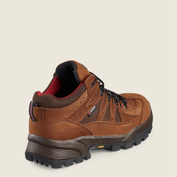 Red Wing Hiking Boots Mens Brown/Black - Truhiker - 3-inch Waterproof Soft Toe - 5438261-AT